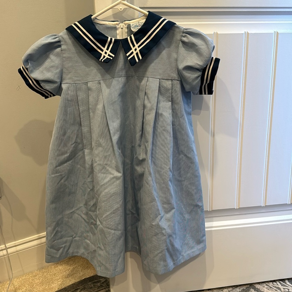 Little Evie sailor dress, size 6x
